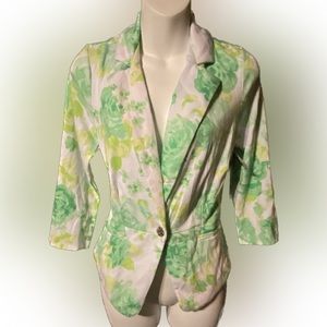 TRACY EVANS light spring blazer.